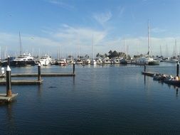picture of the yacht parking