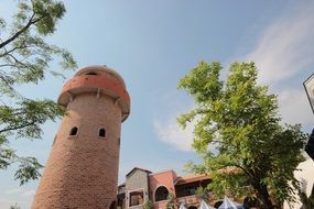 tourist tower in the resort