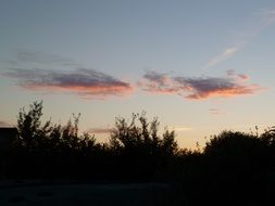sunset color