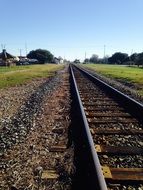 railway in the countryside