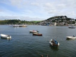 boats on ocean in Dartmouth