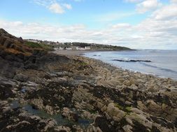 stony coast panorama