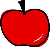 Red Apple Cartoon Clip Art