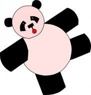 Panda Bear Clip Art