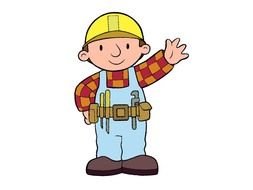 Builder as a graphic illustration