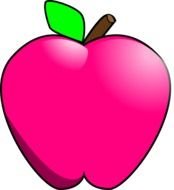 Apple Heart Clip Art