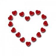 Valentine Candy Hearts Clip Art