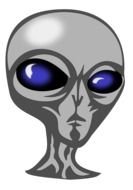 Alien Head Clip Art