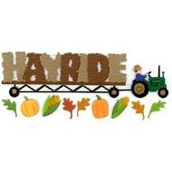 Halloween Hayride Clip Art
