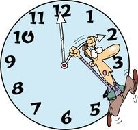 Savings Time Clip Art drawing