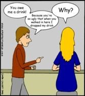 You Owe Me Clip Art