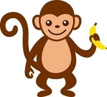 Monkey Clip Art N2