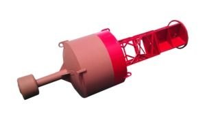 buoy on a white background