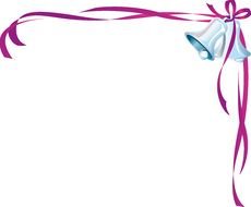 Wedding Bells Clip Art drawing