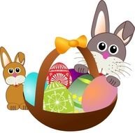 Easter Bunnys drawing