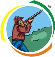Skeet Shooting Clip Art
