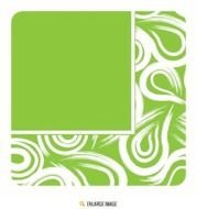 Lime Green Swirls Clip Art