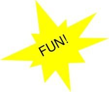 Yellow Starburst Clip Art