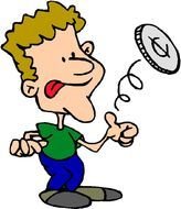 Coin Toss Clip Art