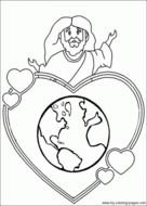 Love Bible Coloring Pages