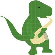 Home Food amp Music Dino Sax