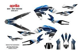 Aprilia SXV 550 drawing