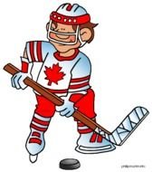 Hockey Player Clip Art