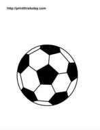 Soccer Ball Coloring Page