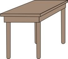 Student Desk Clip Art
