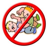 No Fighting Clip Art