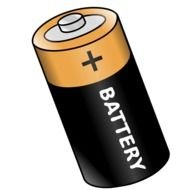 Battery Clip Art drawing