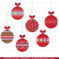 Christmas Ornament Clip Art