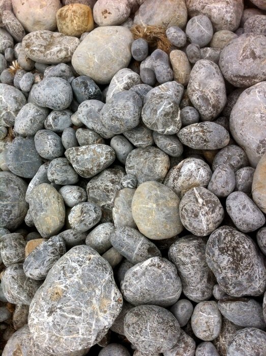 infinitely beautiful pebbles beach