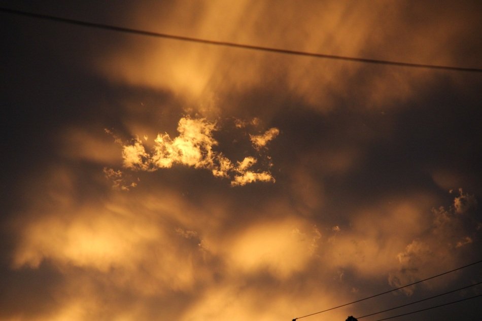 sky nuebes sunset