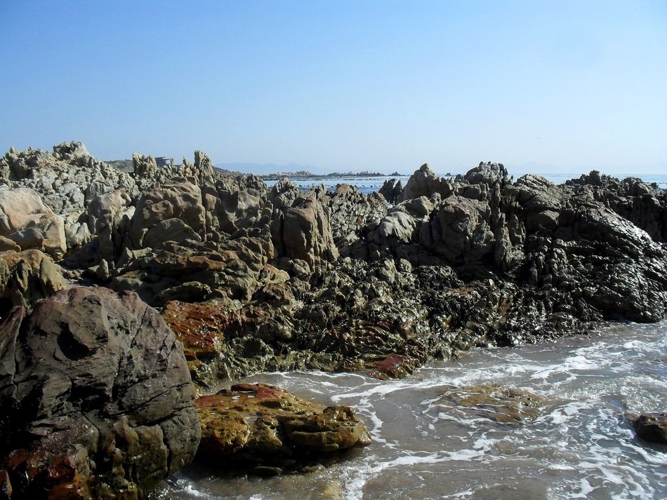African Rocky beach