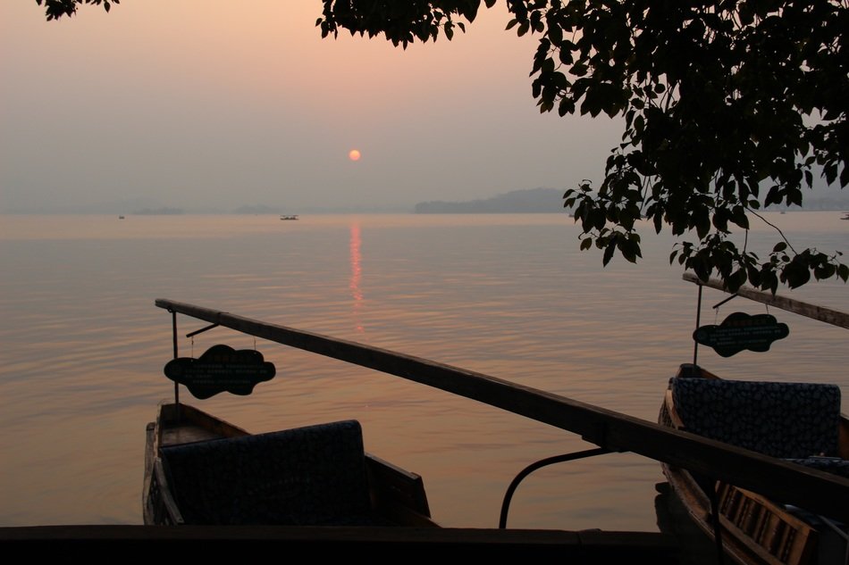 infinitely beautiful west lake, china