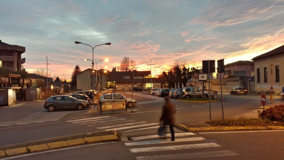 evening in Gavirate, Italy