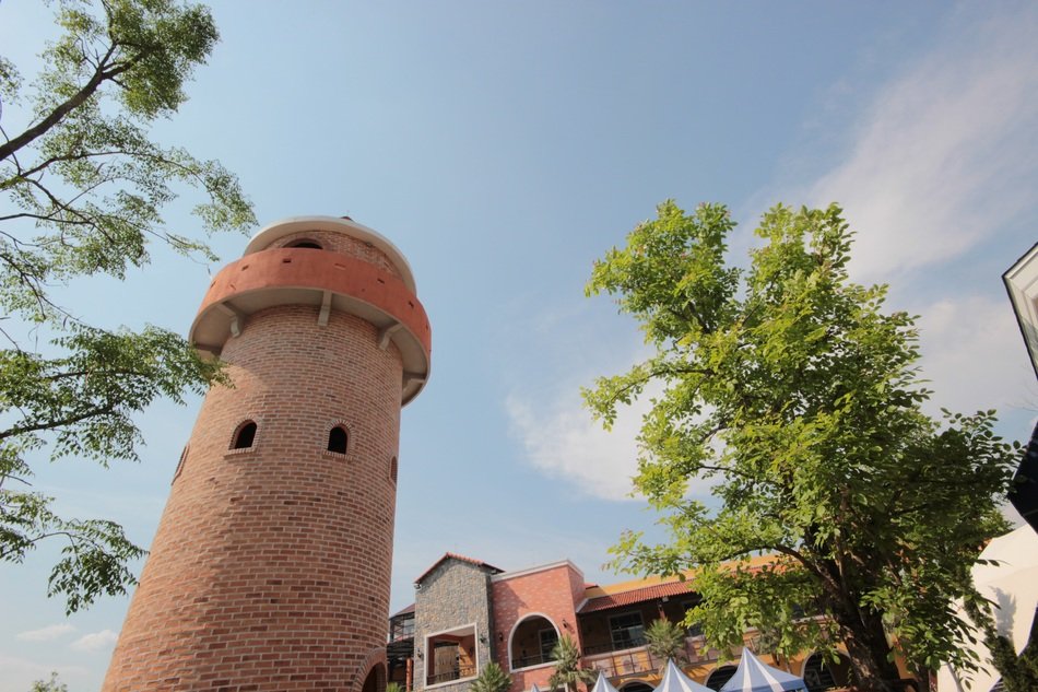 tourist tower in the resort