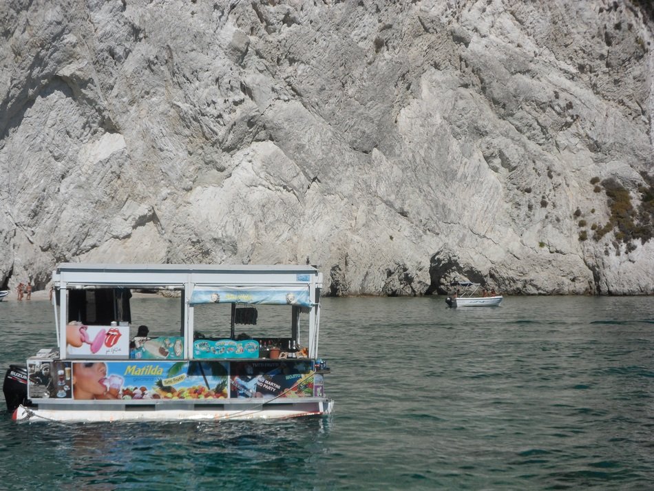 shop on the lake in Greece