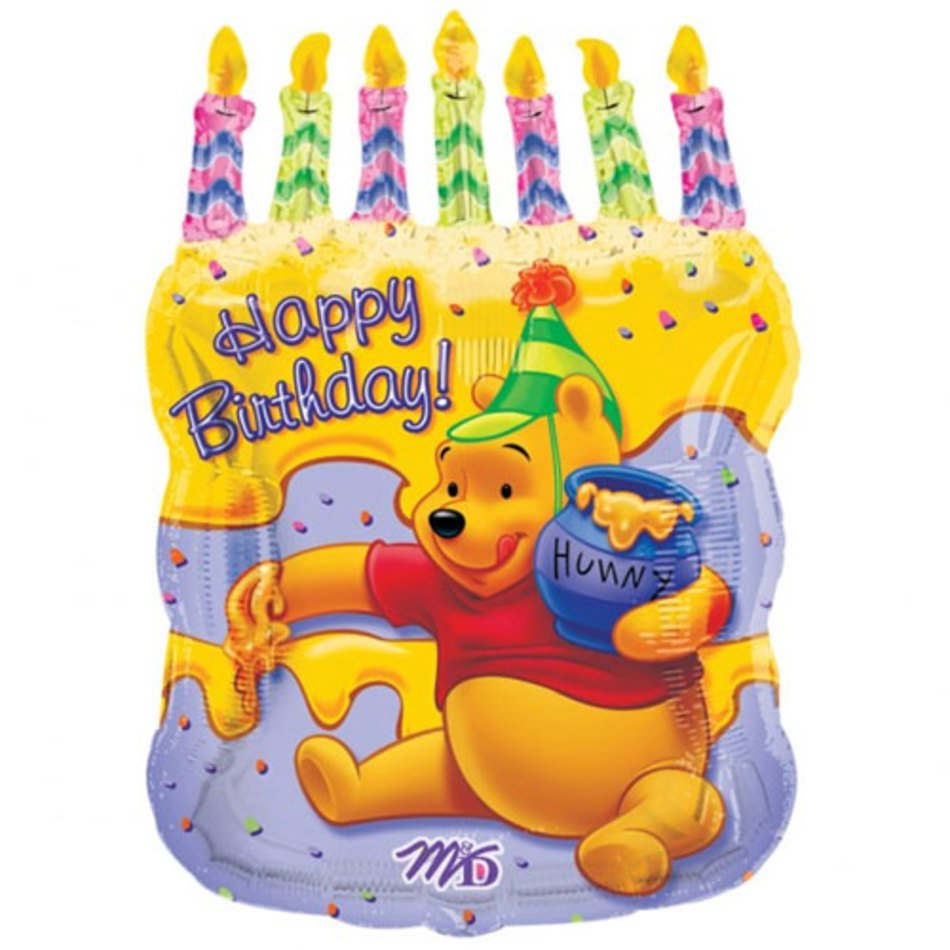 Tarjetas De Cumplea ntildeos Winnie Pooh