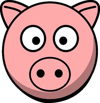 Cartoon Pig Face free image download