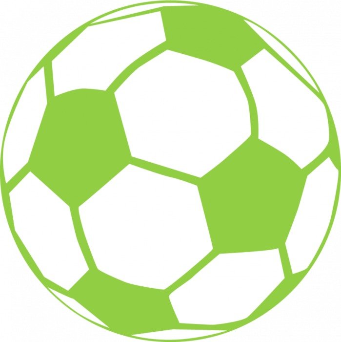 green football ball