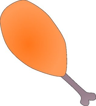 Chicken Leg Clip Art