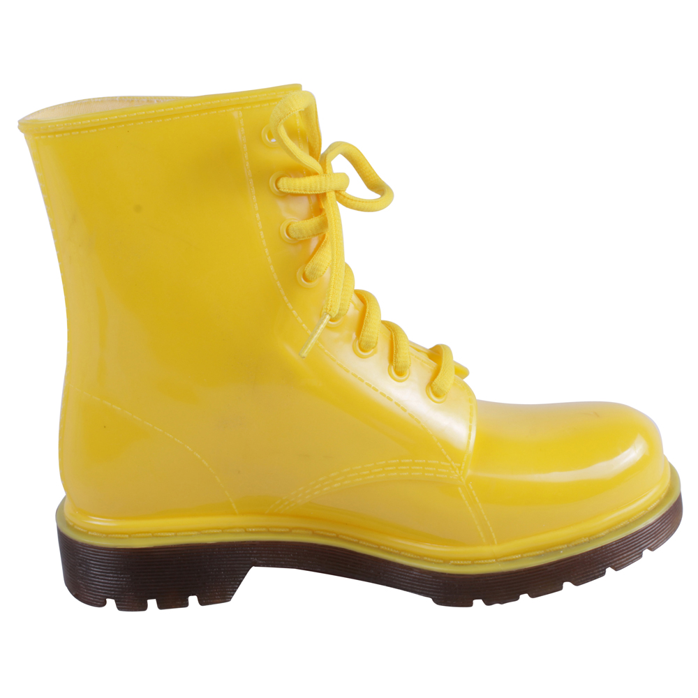 Women’s Yellow Rain Boot as clipart free image download