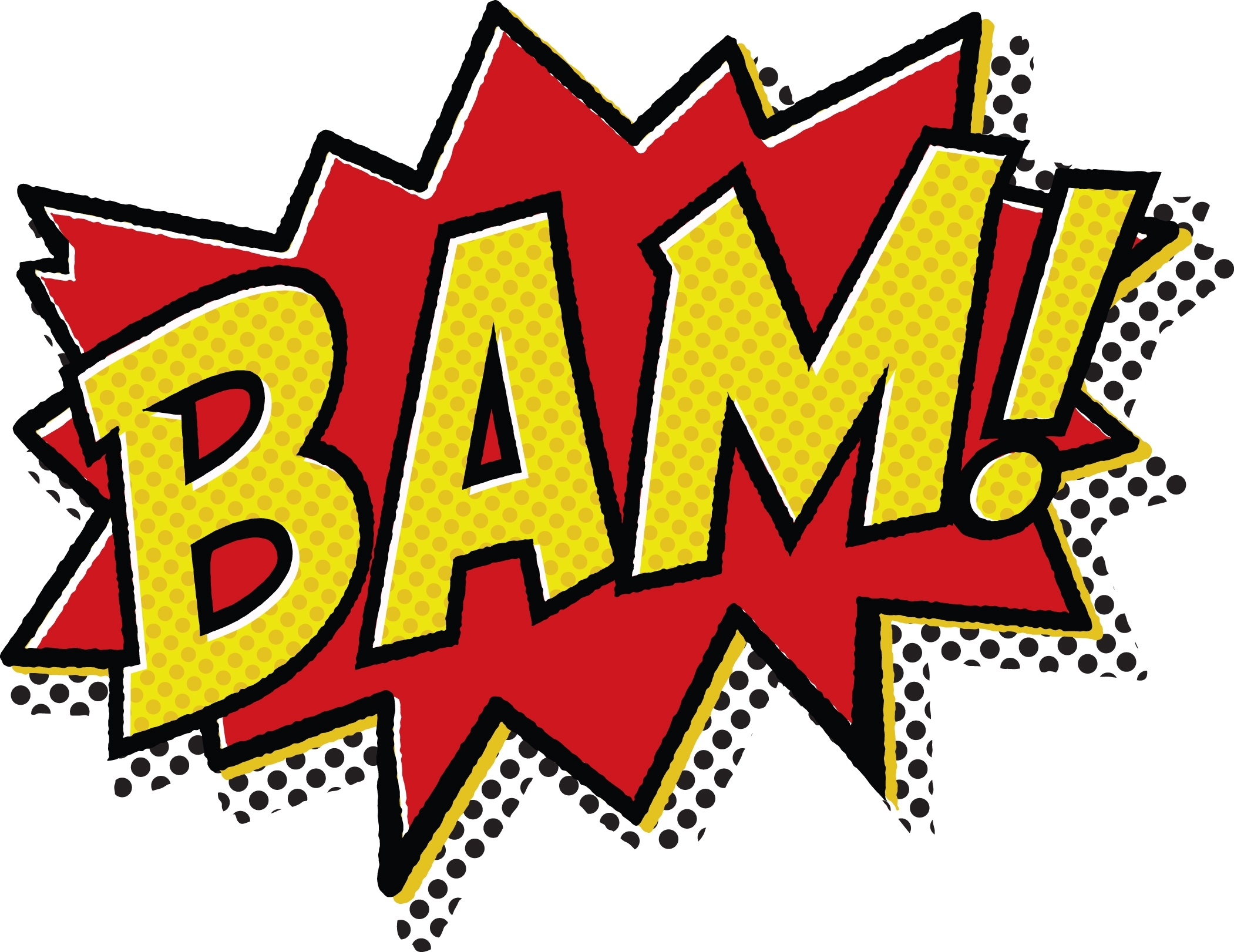 Bam as a graphic illustration free image download