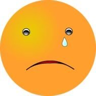 Smiley Cry drawing
