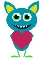 Happy Monster as a picture for a clipart