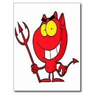 cartoon devil