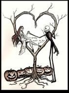 Jack And Sally Tattoo Idea Tattoos Pinterest