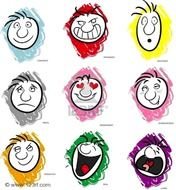 human head emoticons